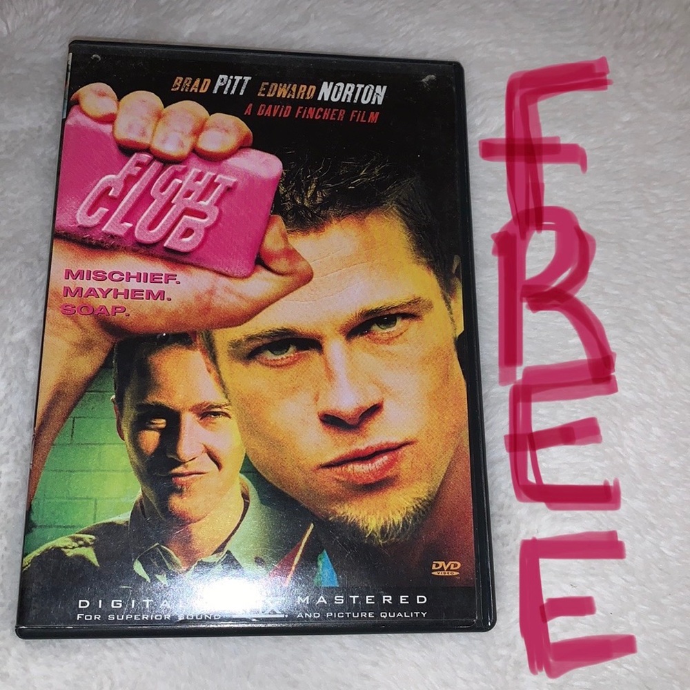Free with purchase. Fight club